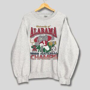 1992 Vintage Alabama Crimson Tide Champ Sweatshirt, University of Alabama Shirt